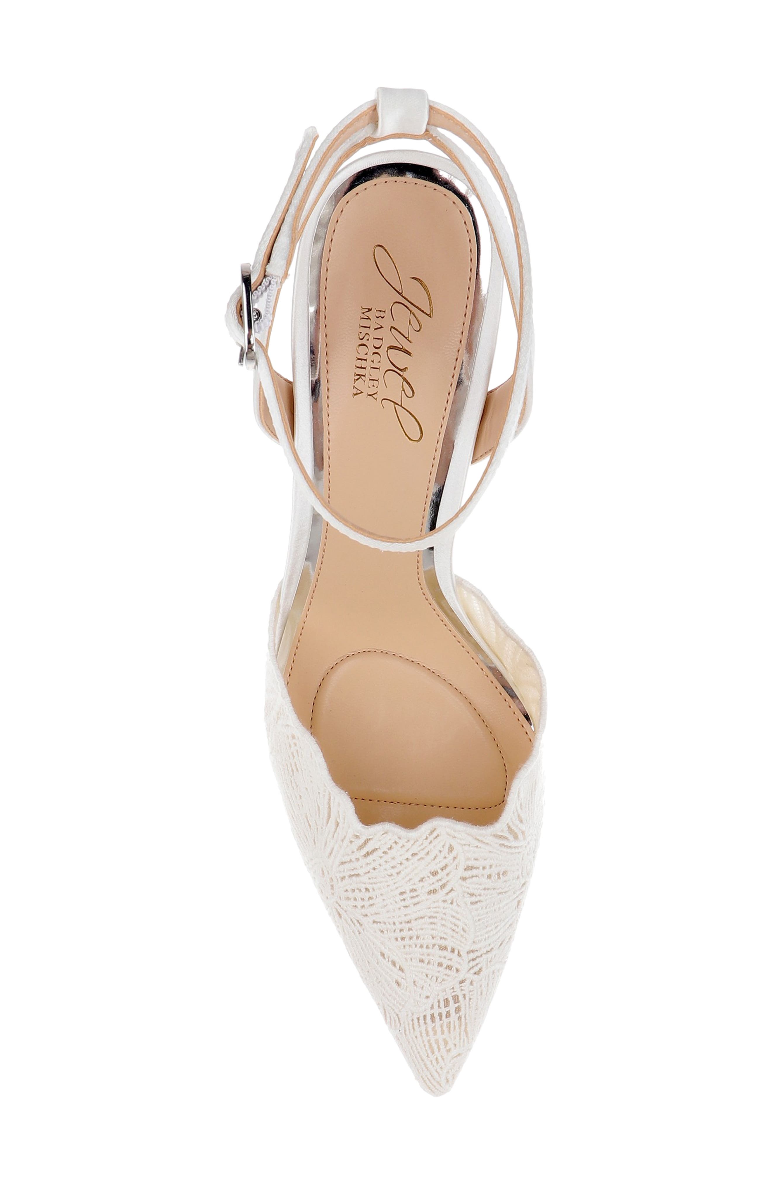 Zaima Ankle Strap Pump, Alternate, color, IVORY SATIN