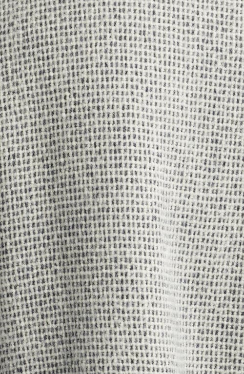 Reiss Alba Wool Blend Double Breasted Coat In Gray