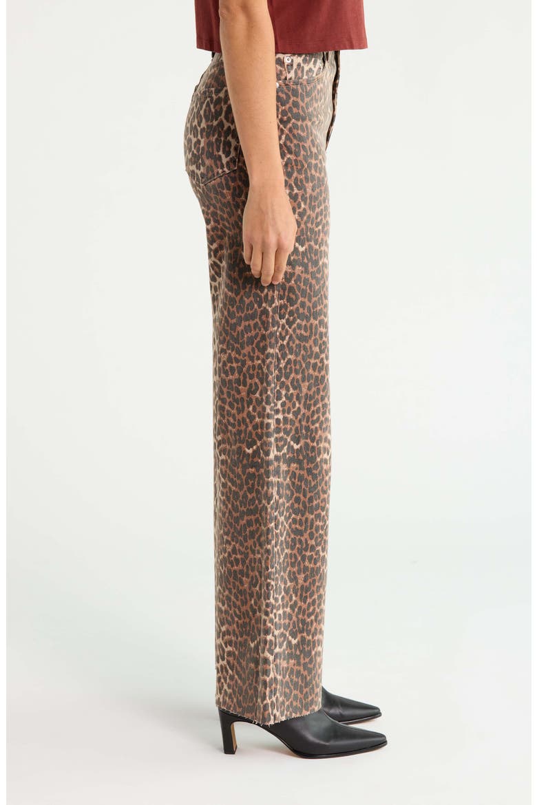 Far Out High Waist Wide Leg Jeans, Alternate, color, COOL CAT