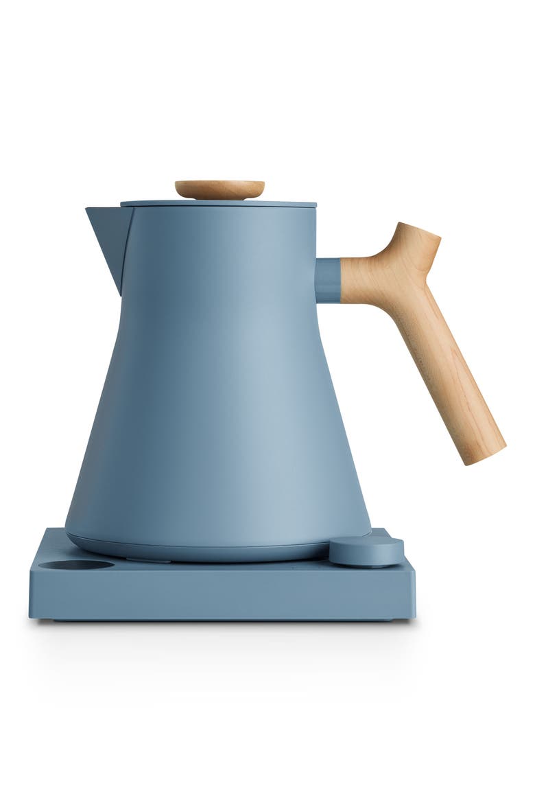 Corvo EKG Pro Electric Kettle, Main, color, HAZY BLUE/MAPLE