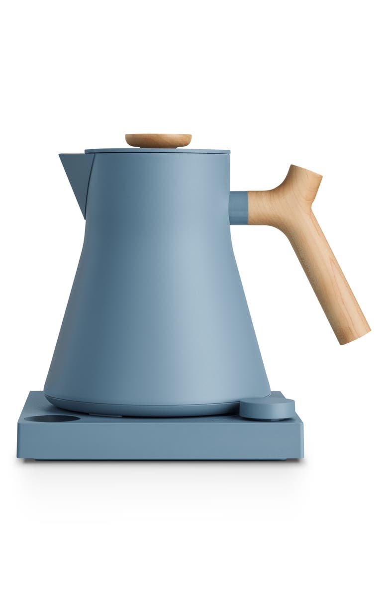 Fellow Corvo EKG Pro Electric Kettle, Main, color, Hazy Blue/Maple