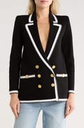 L'AGENCE Kenji Oversize Knit Blazer