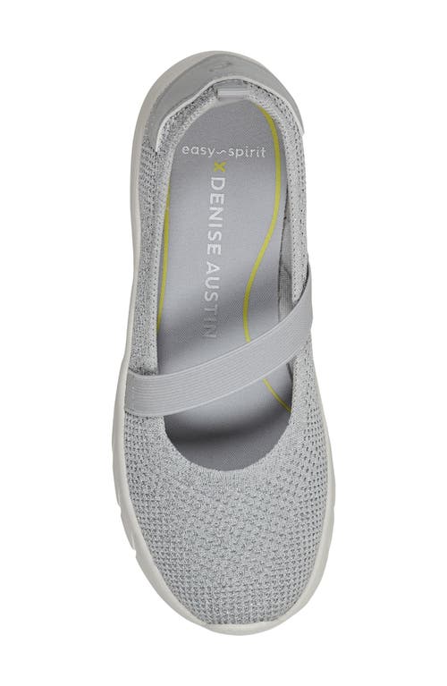 Easy Spirit X Denise Austin Varun Knit Mary Jane Sneaker In Animal Print