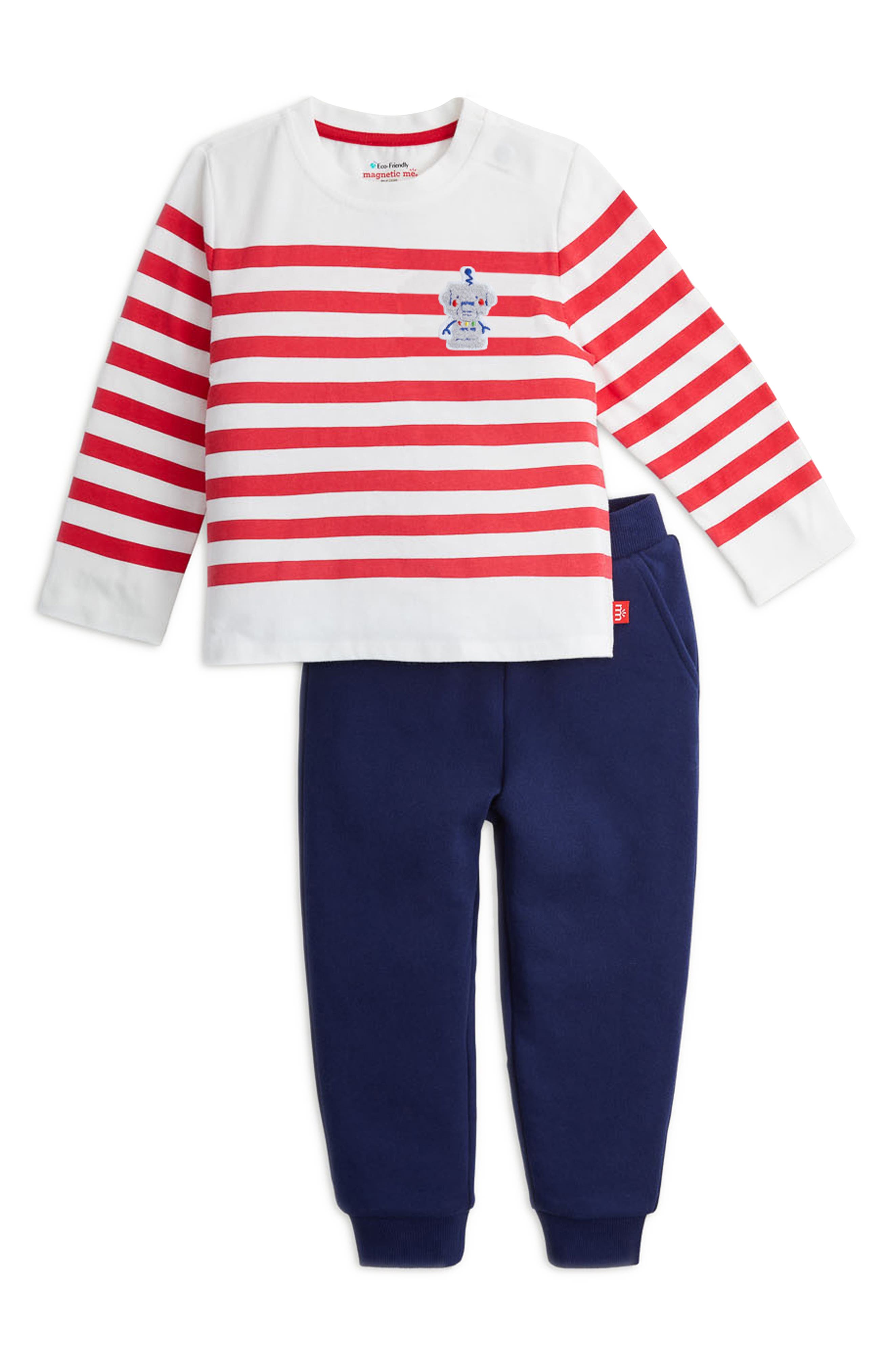 Magnetic Me Kids' Fidget Patch Top & Leggings Set | Nordstrom