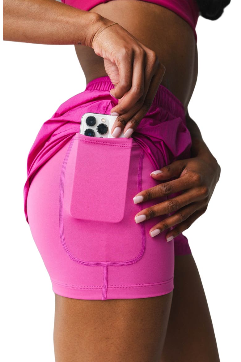 Surface Run Short, Alternate, color, Fuchsia