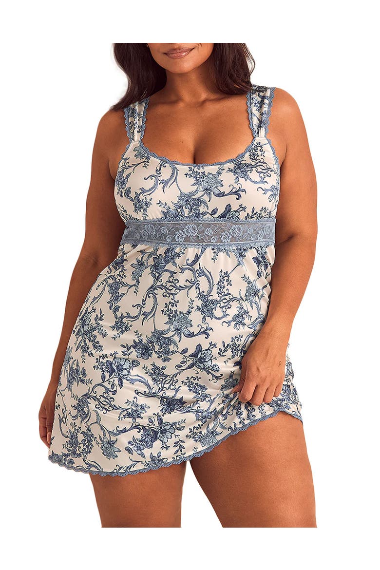 Patricia Slip, Alternate, color, Novelty blue