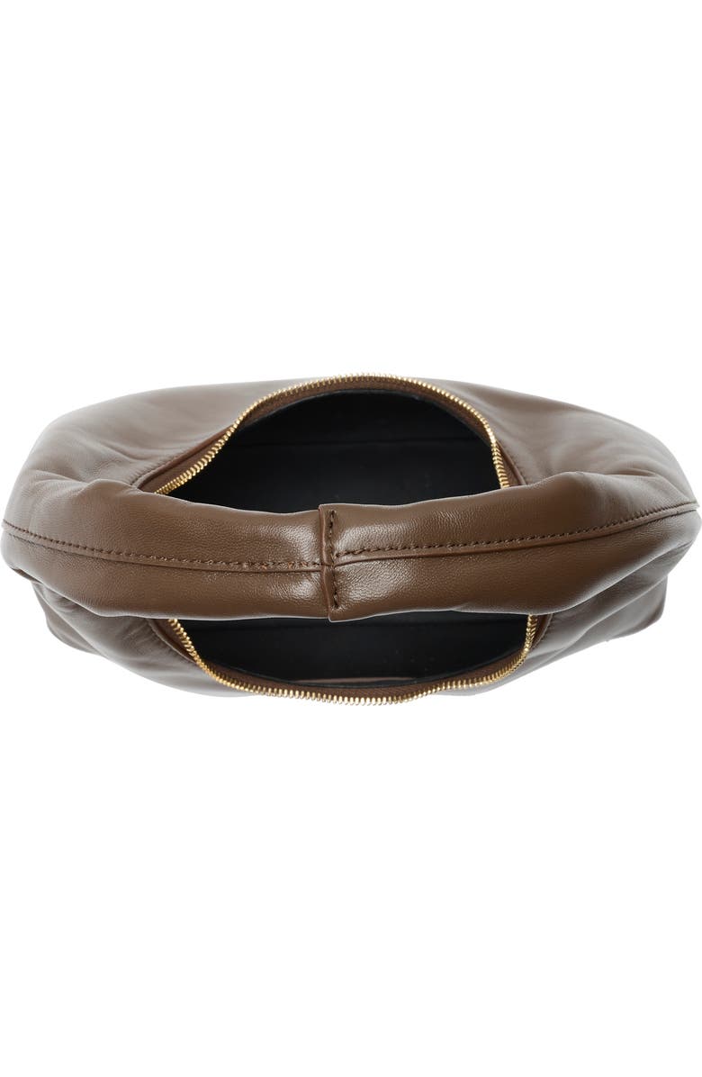 Reformation Willow Leather Shoulder Bag, Alternate, color, Pinecone Leather