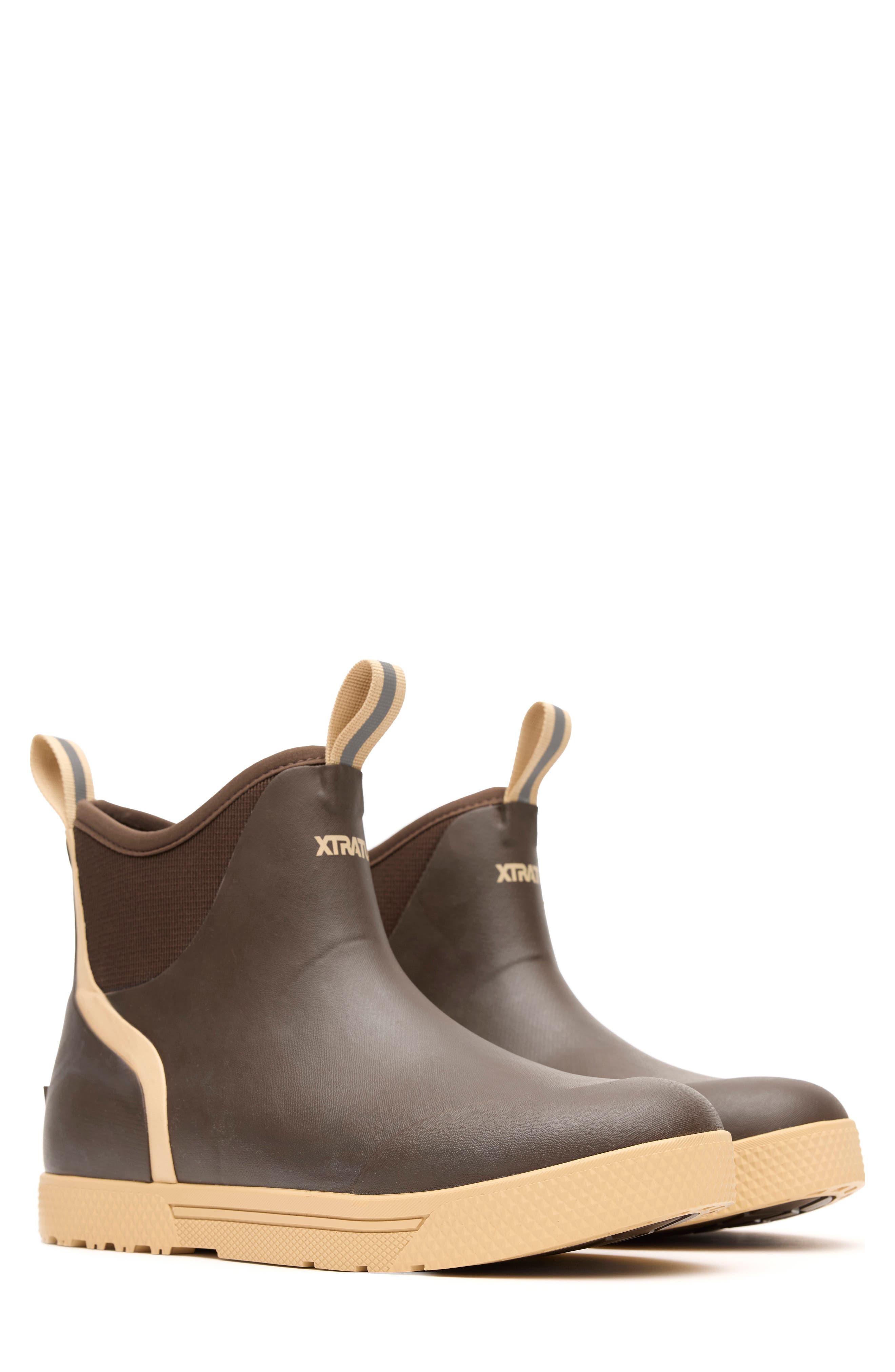 XTRATUF Wheelhouse Waterproof Ankle Deck Boot, Alternate, color, 