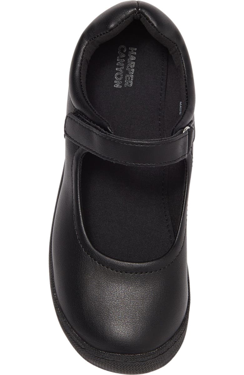 Harper Canyon School Mary Jane Flat, Alternate, color, Black