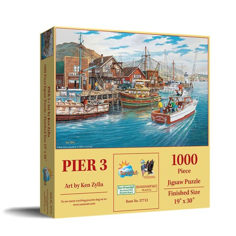 Pier 3 1000 piece Jigsaw Puzzle for Adults