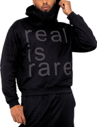 Dai Moda Men's Real Is Rare Hoodie