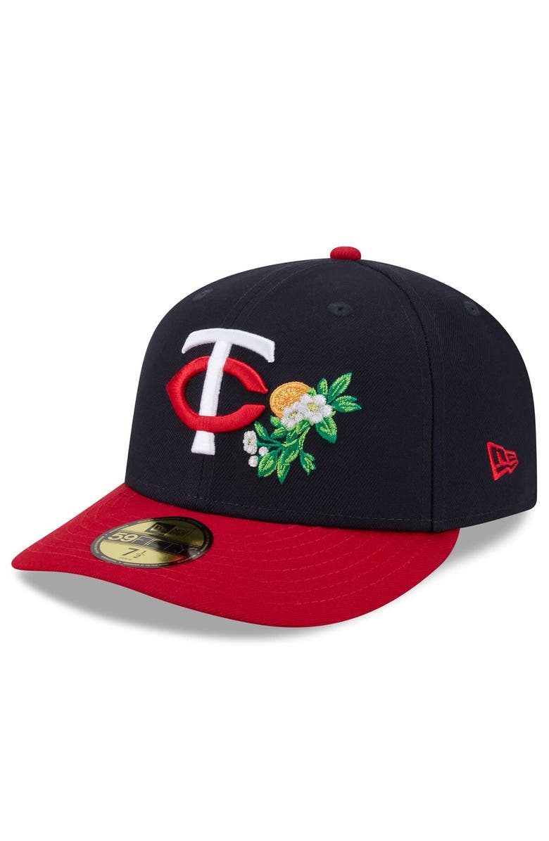New Era Men's New Era  Navy/Red Minnesota Twins 2026 Spring Training 59FIFTY Fitted Hat, Alternate, color, Navy
