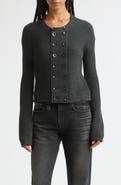 R13 Double Breasted Merino Wool Cardigan