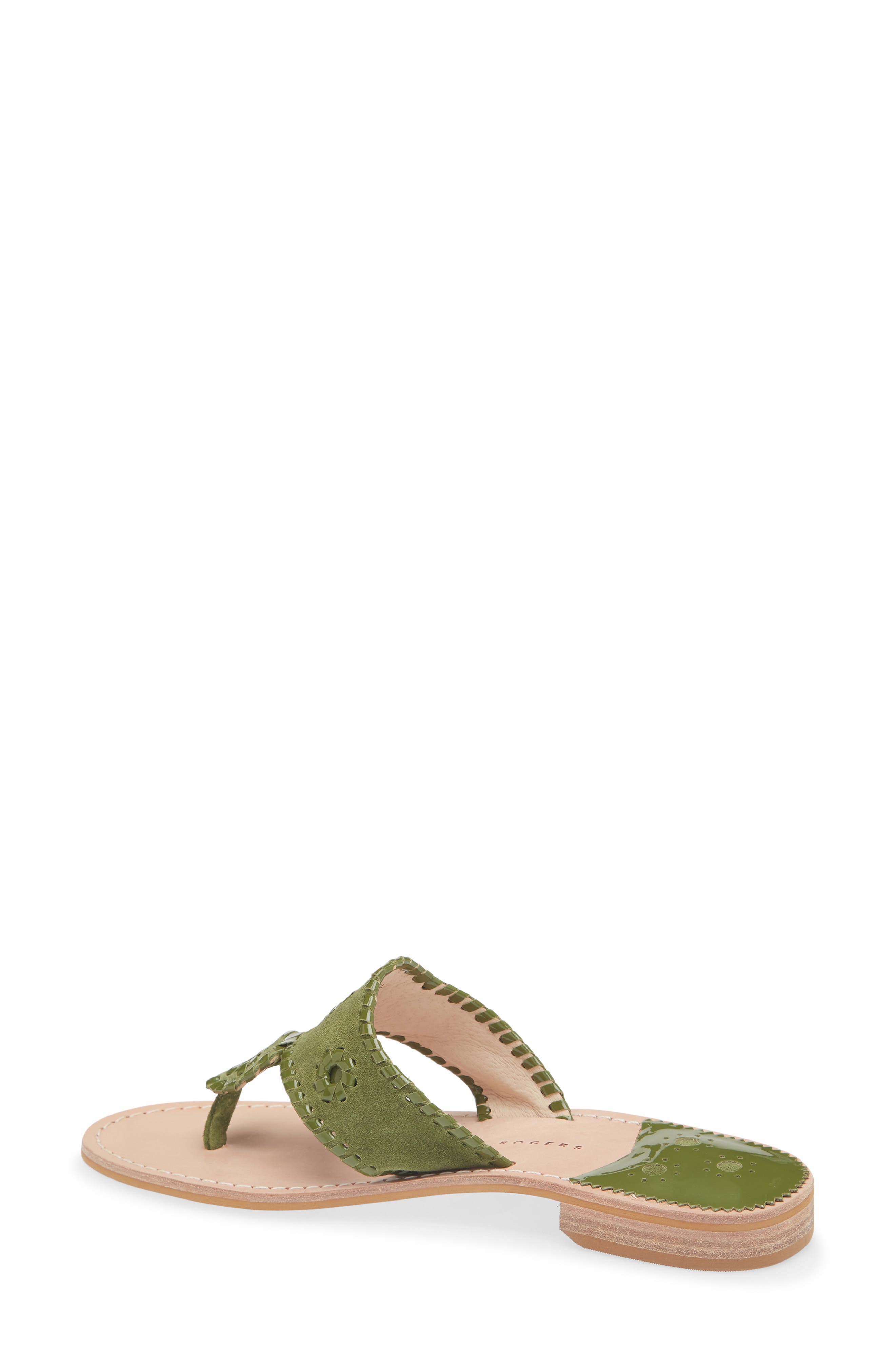 Jacks Flat Leather Sandal - image 2