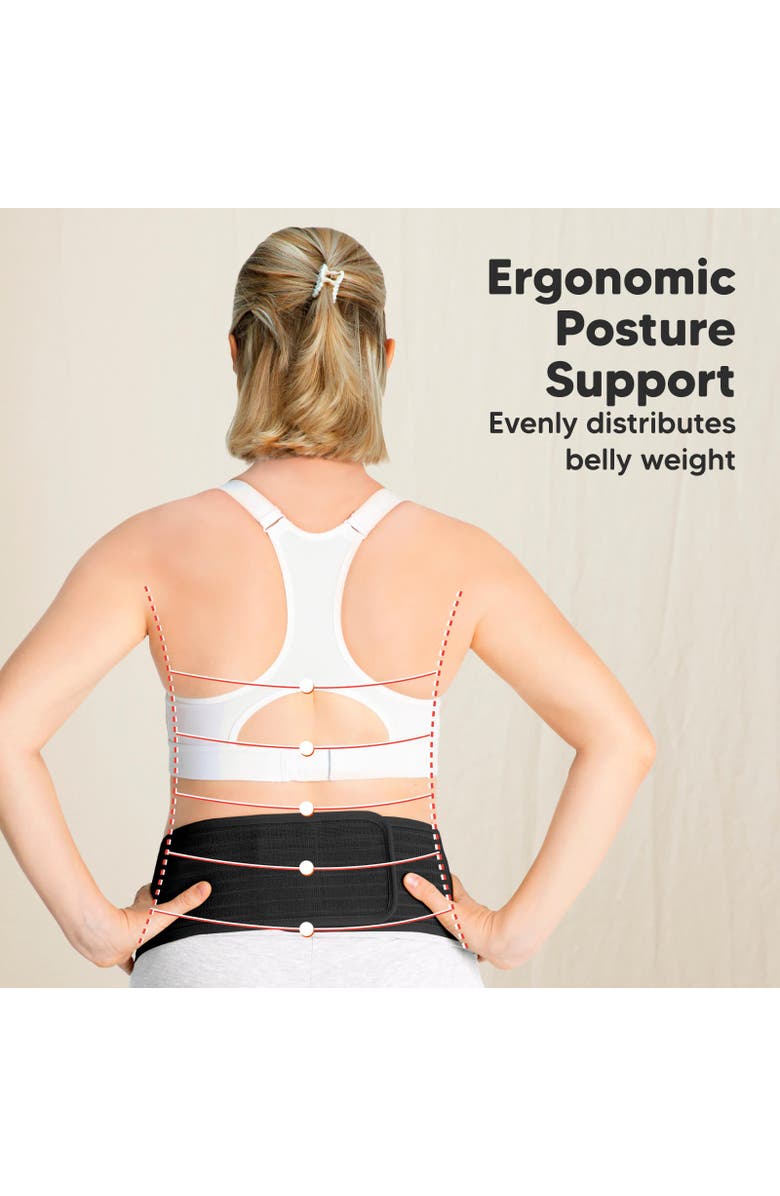 KeaBabies Ease Maternity Support Belt, Alternate, color, Midnight Black