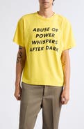 Second Layer Abuse of Power Graphic T-Shirt