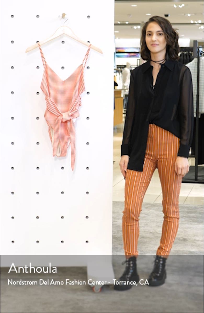 Gamela Belted One-Piece Swimsuit, sales video thumbnail