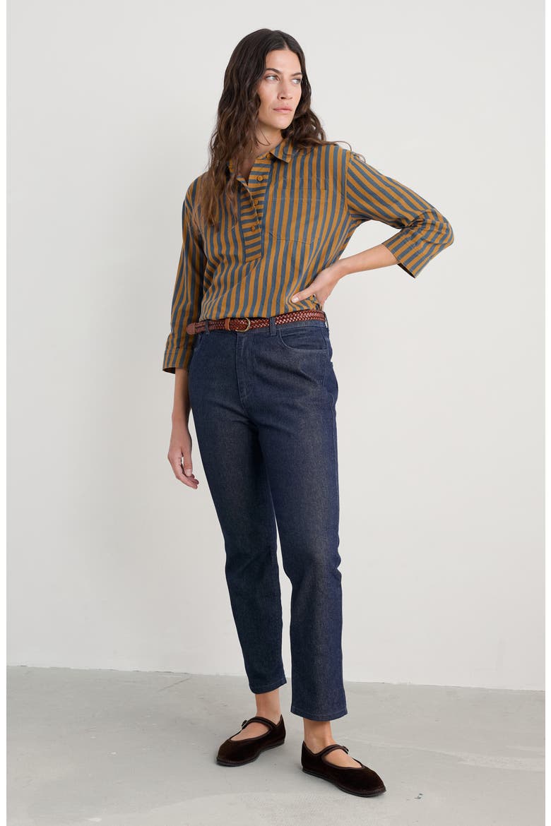 Mellior Slim Ankle Jeans, Alternate, color, DARK WASH