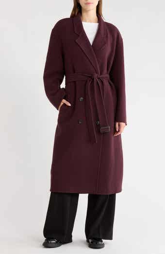 Long Wool & Cashmere Trench Coat