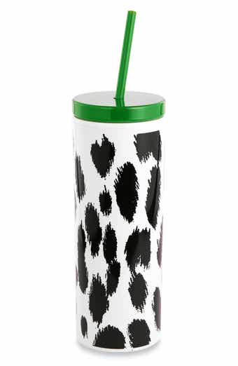 Kate Spade New York print straw tumbler