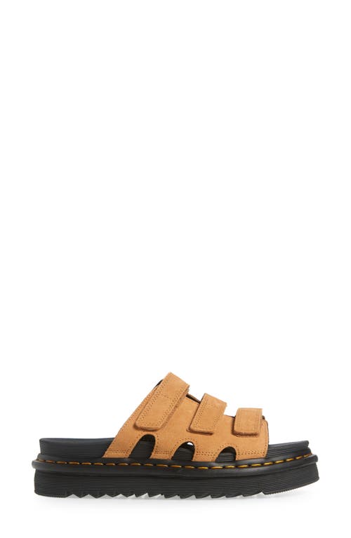 Dr. Martens' Dr. Martens Raine Slide Sandal In Rich Tan Eh Suede