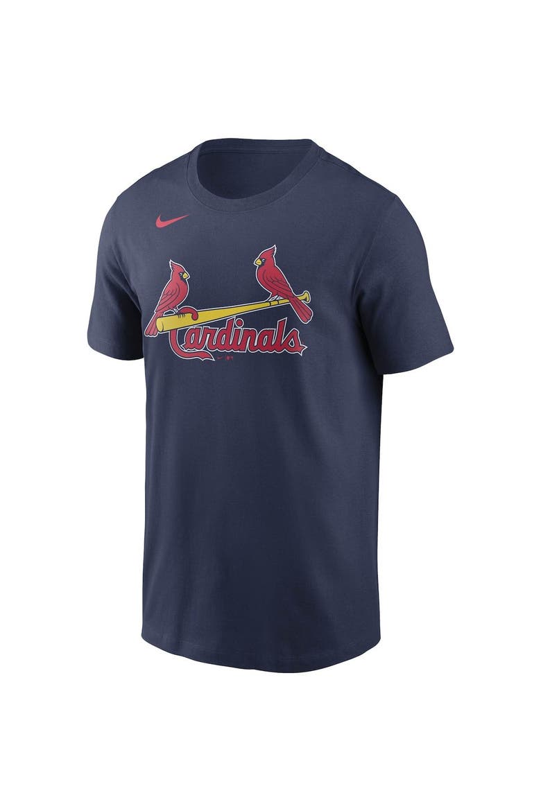 Men's Nike Navy St. Louis Cardinals Team Wordmark T-Shirt, Alternate, color, Navy
