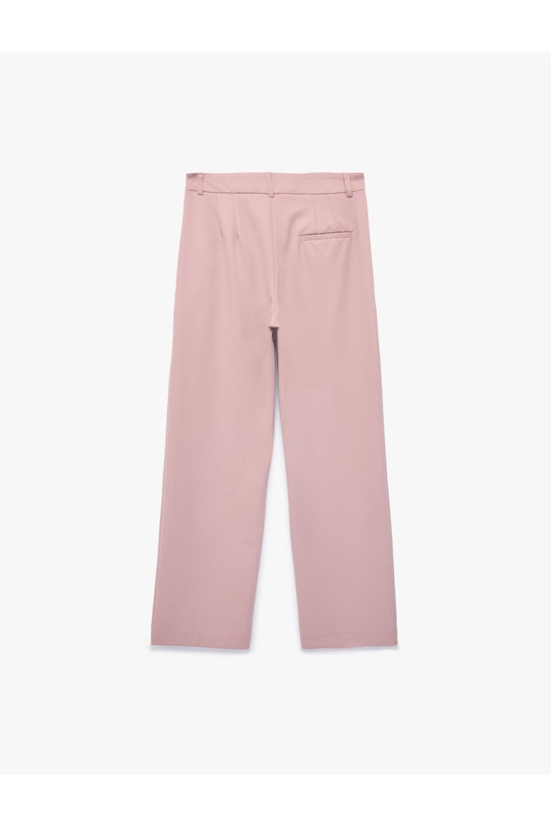 Tailored Straight Leg Trousers With Pockets, Alternate, color, PINK