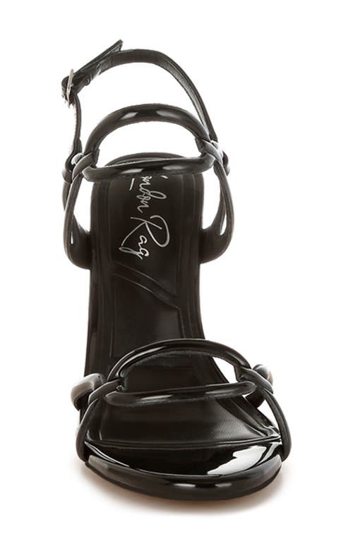 London Rag Nyjah Block Heel Sandal In Black