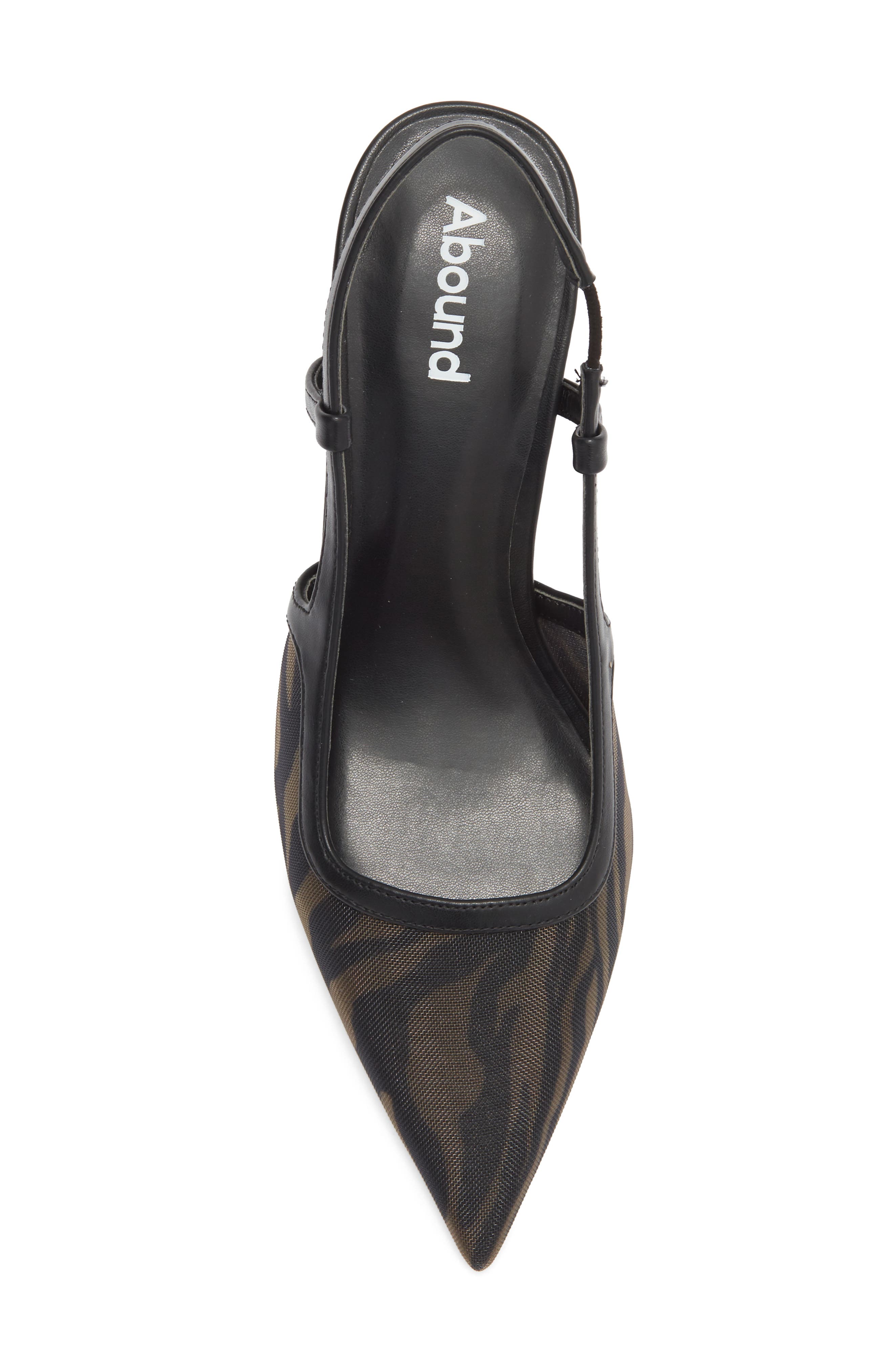 Abound Kippa Pointed Toe Slingback Pump, Alternate, color, 