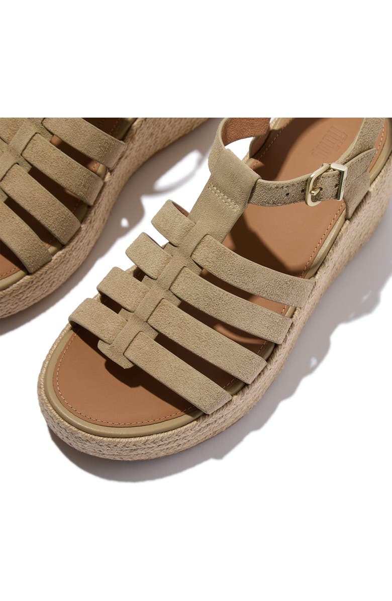 FitFlop Platfforms Espadr. Fisherman, Alternate, color, Cappuccino