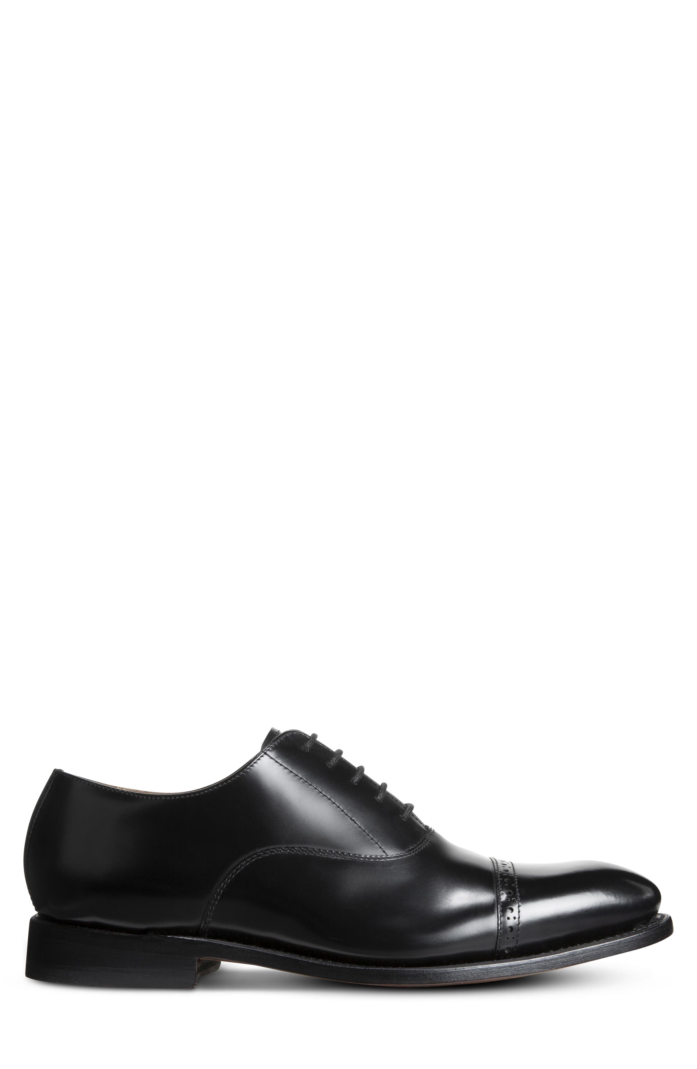Allen Edmonds Brady Cap Toe Oxford, Alternate, color, Black