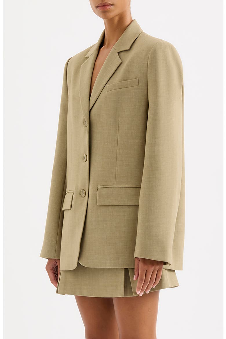 Audrey Tailored Blazer, Alternate, color, Moss