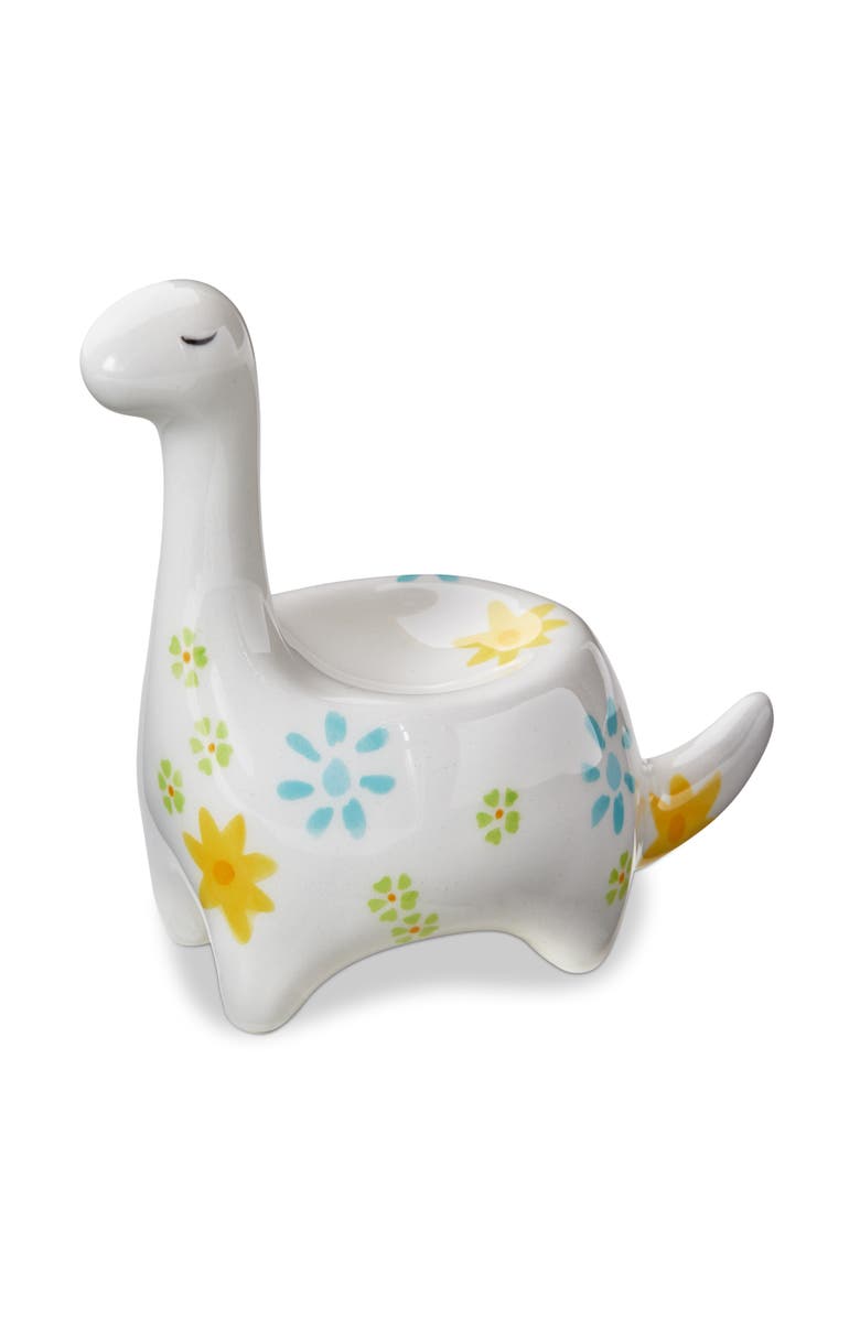 tag Dino Ring Holder Multi Earthenware Everyday, Main, color, White