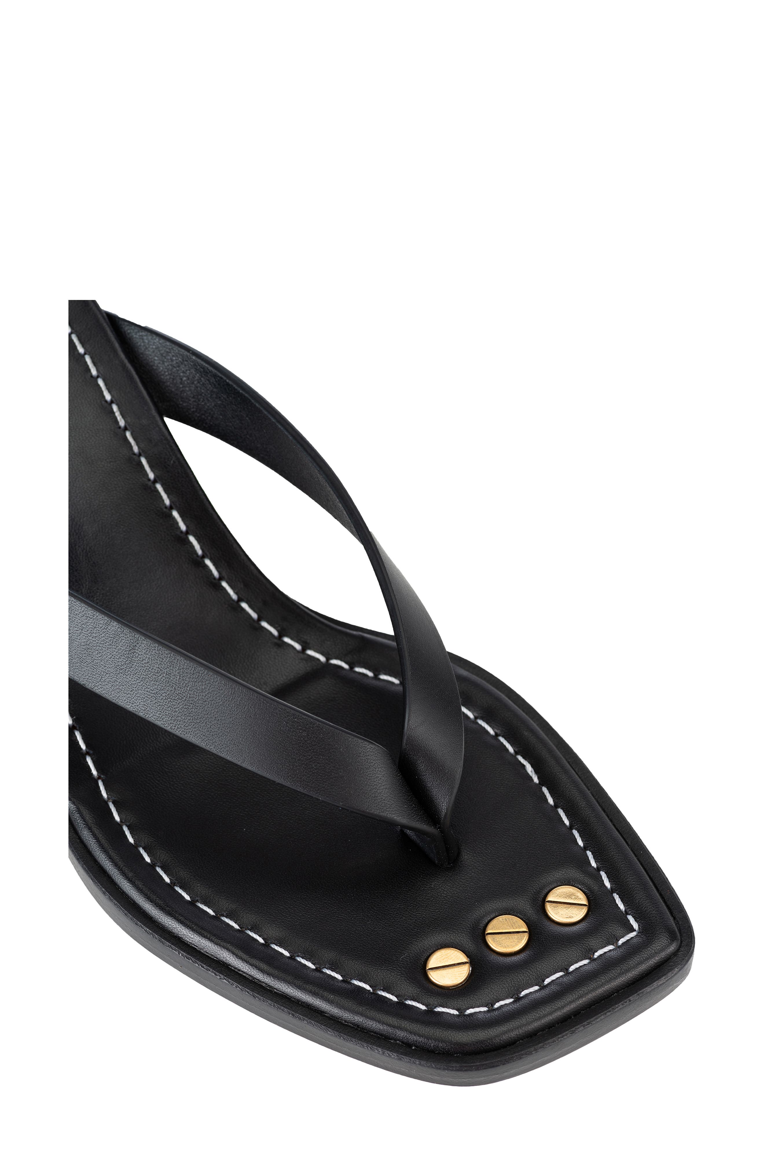 FRAME Le Carbon Leather Sandal, Alternate, color, 