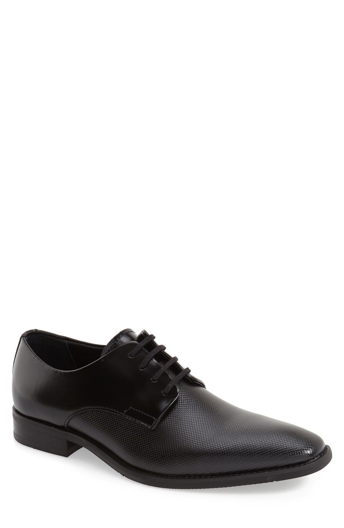 Calvin Klein 'Ramses' Plain Toe Derby, Main, color, 