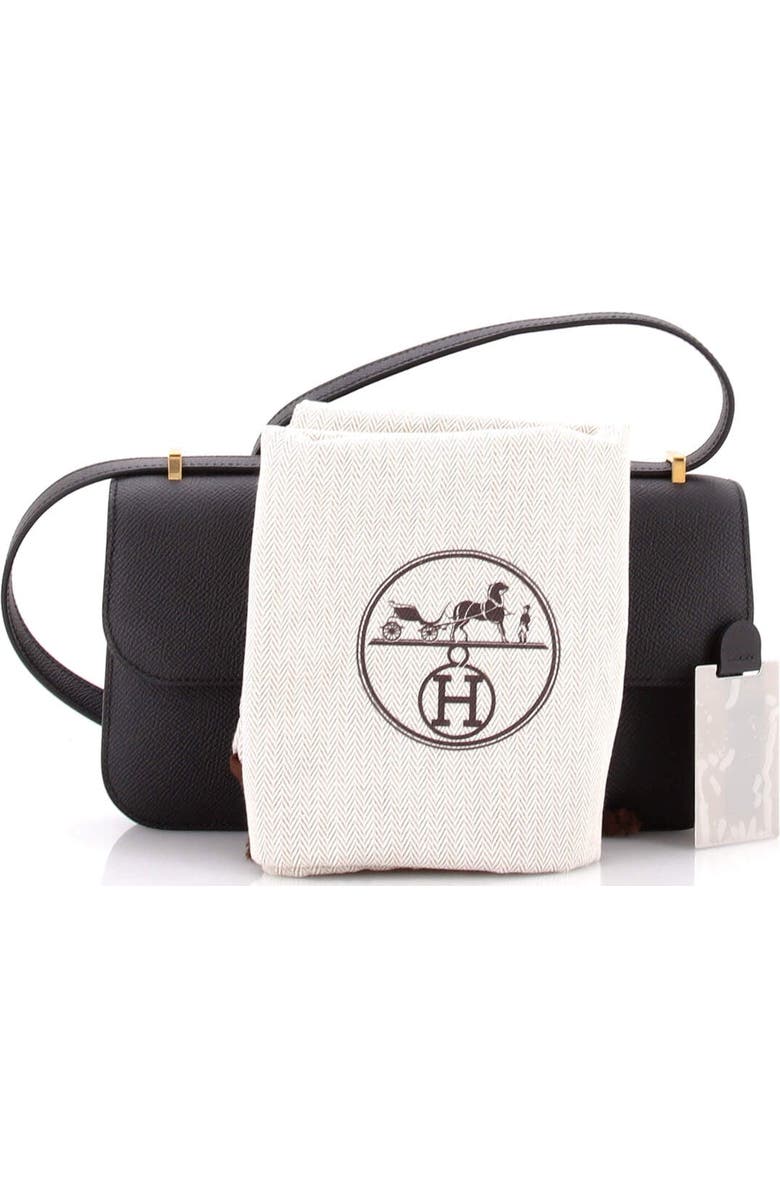Pre-Owned Hermes Constance Elan NM Bag Epsom 25, Alternate, color, Noir