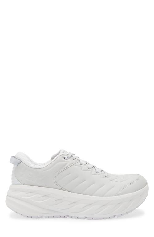 Hoka Bondi Sr Water Resistant Sneaker In Gray
