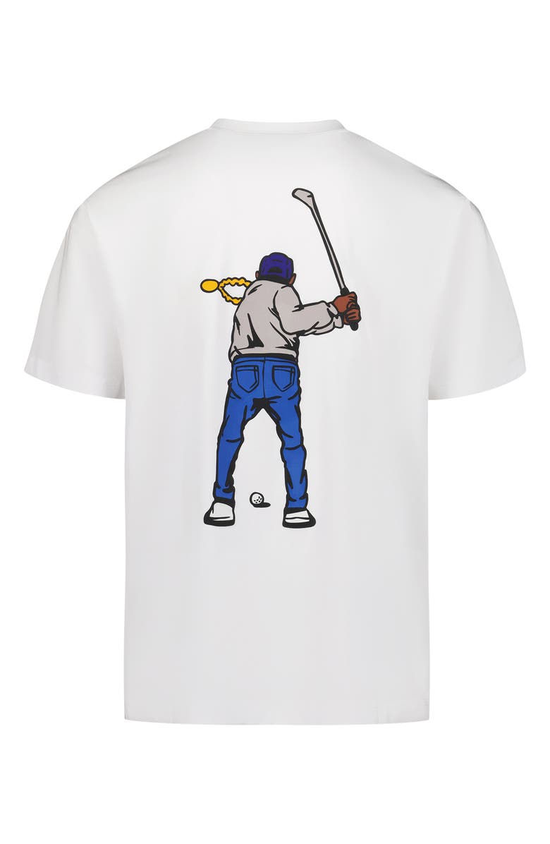 Eastside Golf Double Sided Swingman Graphic T-Shirt, Alternate, color, Bright White