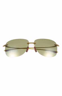 Maui Jim 62mm Polarized Shield Sunglasses