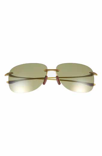 Maui Jim 62mm Polarized Shield Sunglasses