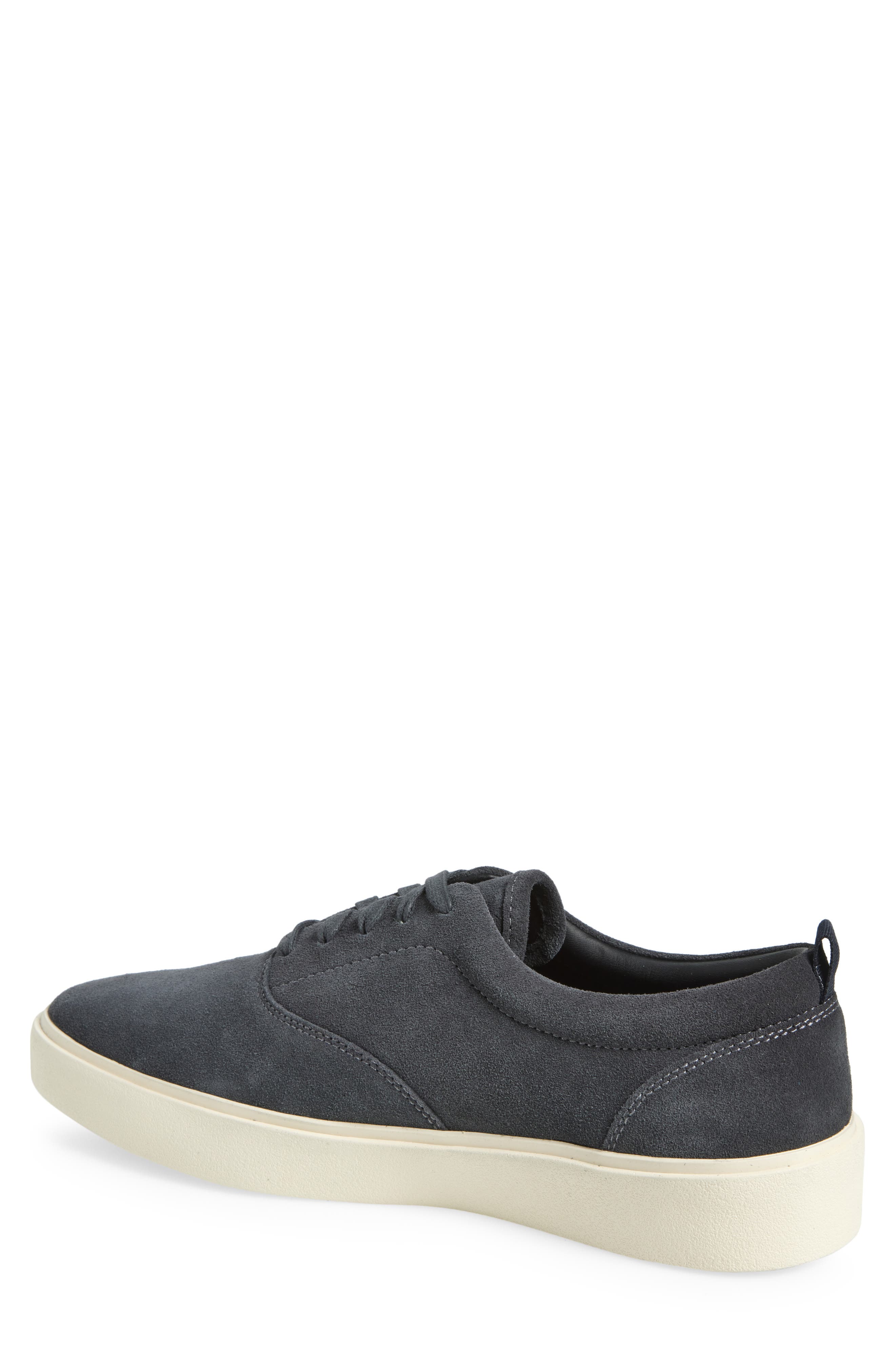 Nordstrom Evan Suede Low Top Sneaker, Alternate, color, Grey Depths