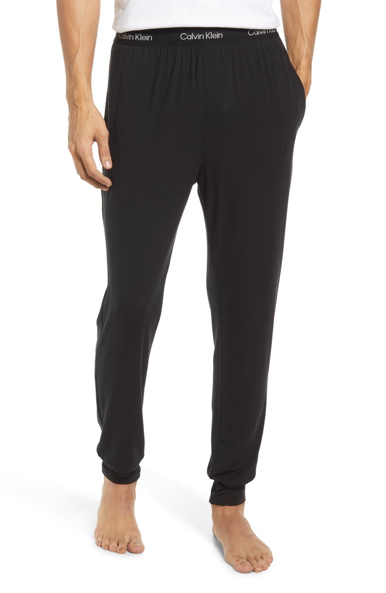 Calvin Klein Modal Blend Jogger Pajama Pants, Main, color, 