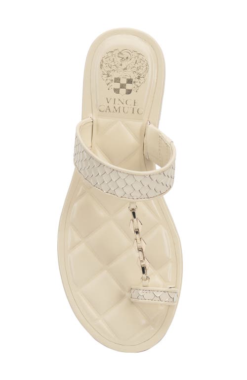 Vince Camuto Lexiea Toe Loop Sandal In Grecian Gold Metallic