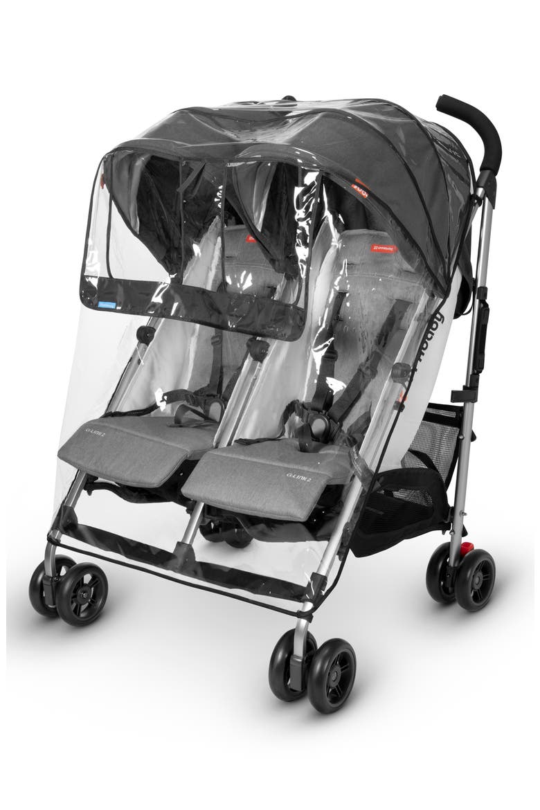Rain Shield for UPPAbaby G-LINK™ Side by Side Double Strollers, Main, color, CLEAR