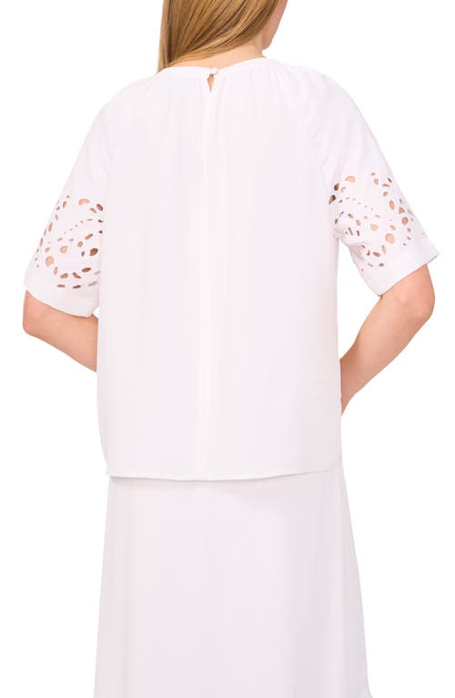 Halogenr Halogen(r) Eyelet Top In Bright White