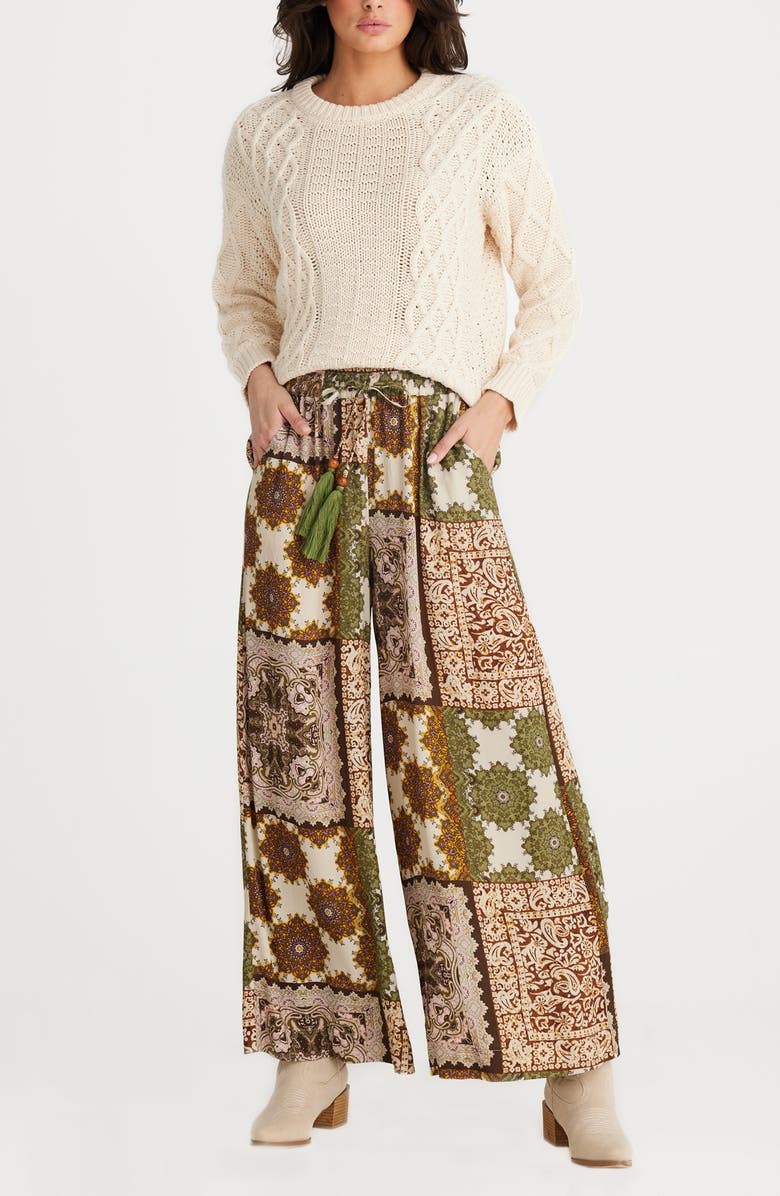 Talisman the Label Freedom Wide Leg Pants, Alternate, color, 