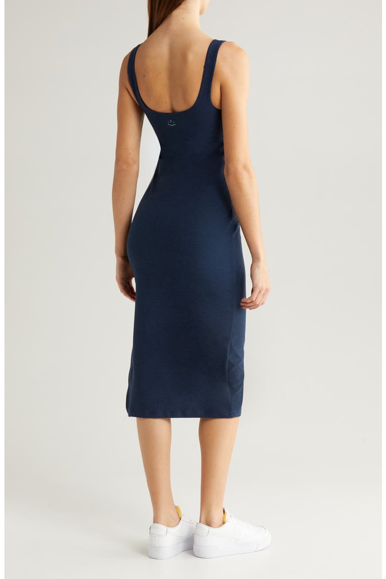Space Dye Icon Midi Dress, Alternate, color, NOCTURNAL NAVY
