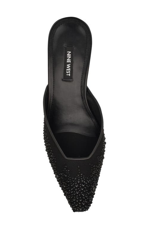 Nine West Camenlap Mule In Black
