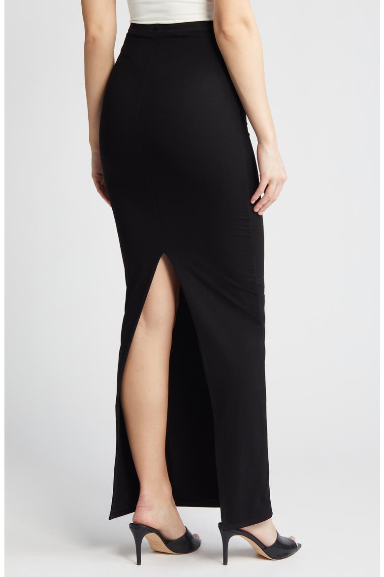 Butter Up Boo Skirt, Alternate, color, BLACK