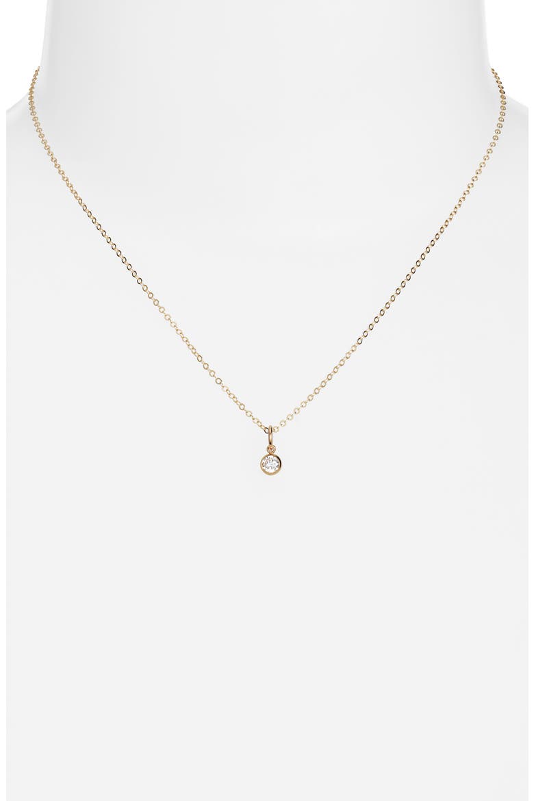 Clarity Pendant Necklace, Alternate, color, GOLD FILL